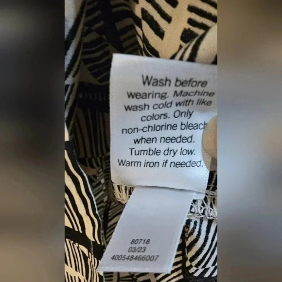 Nine West - NEW Puff Sleeve Button Down Blouse - Picture 5 of 7